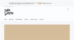 Desktop Screenshot of bottegadelrestauro.net